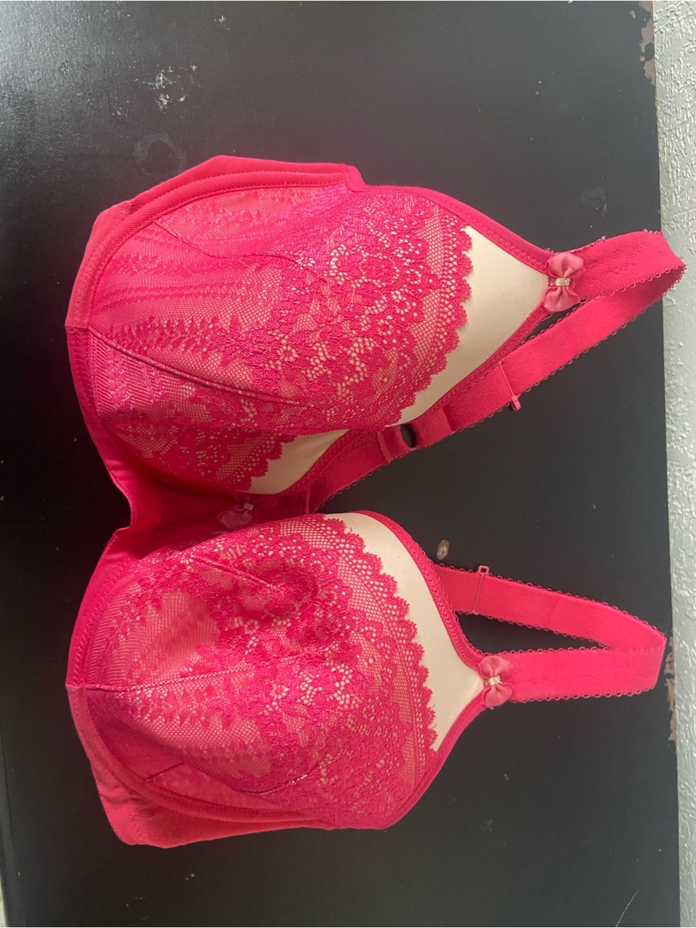 Elomi Fuchsia Lace Underwire Bra